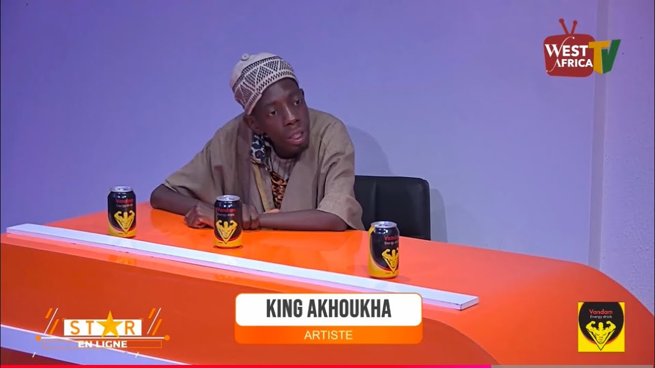 STAR EN LIGNE AVEC KING AKHOUKHA SUR WEST AFRICA TV