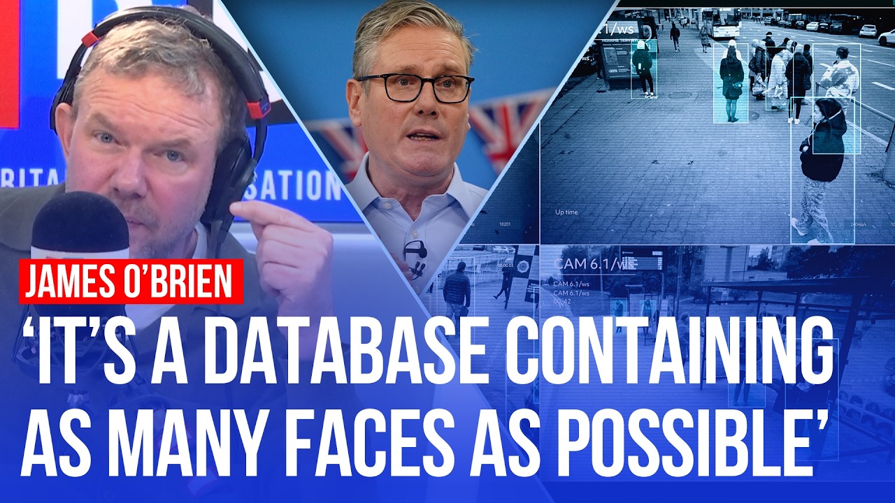 'Apparently it's a breakthrough': James O'Brien on new facial recognition technology