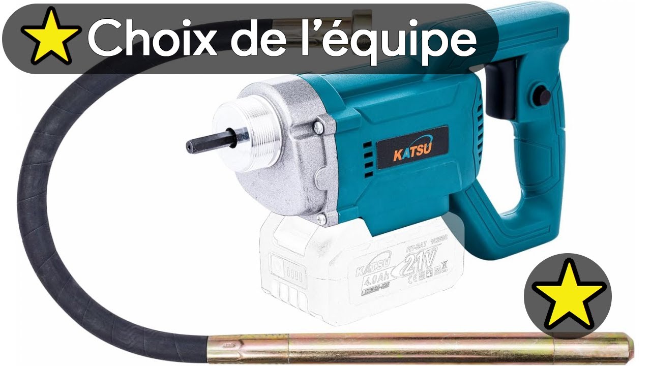 🏆 TOP 3 MEILLEUR VIBREUR BETON ELECTRIQUE 2025