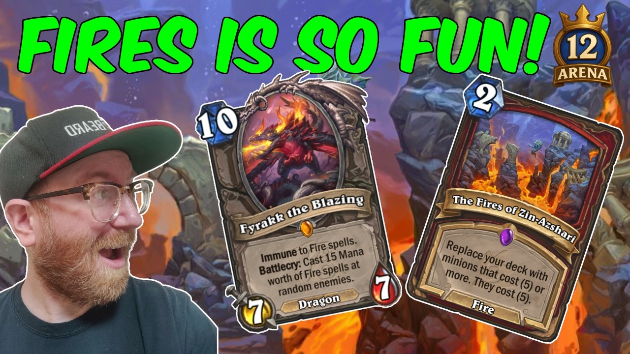 12 Win Fires Warrior! - HEARTHSTONE ARENA