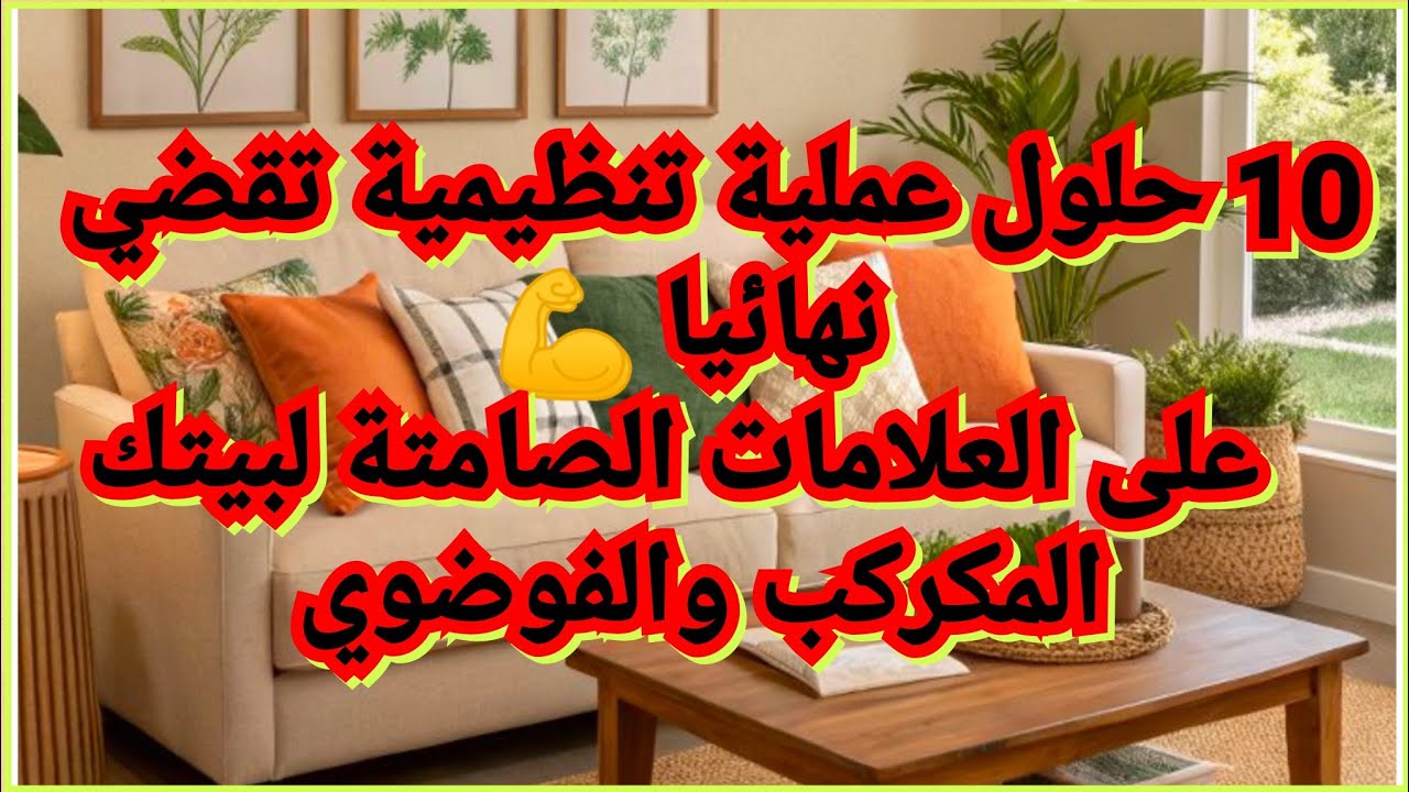 #المنماليزم/10🏅حلول وتدابير تنظيمية تقضي تماما على عشوائية وفوضى بيتك المكركبة