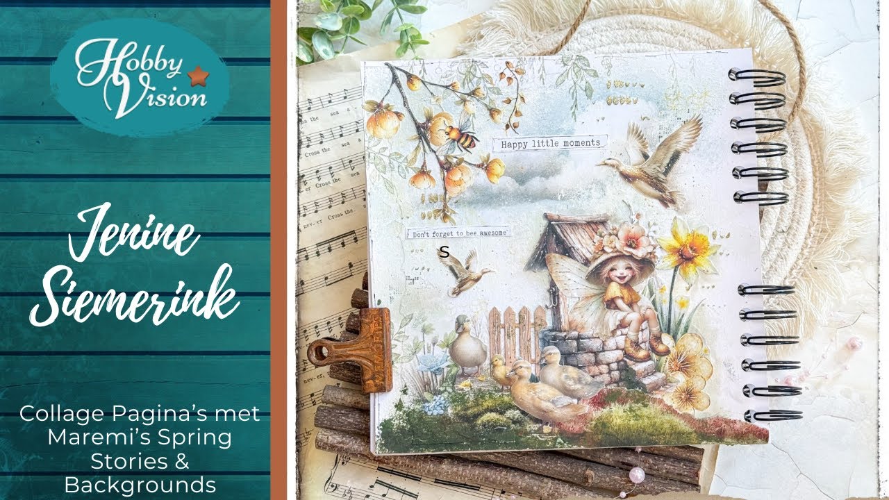 FBLive - 17-03-2025 - Jenine Siemerink - Creatief met Maremi's Spring Stories & Backgrounds