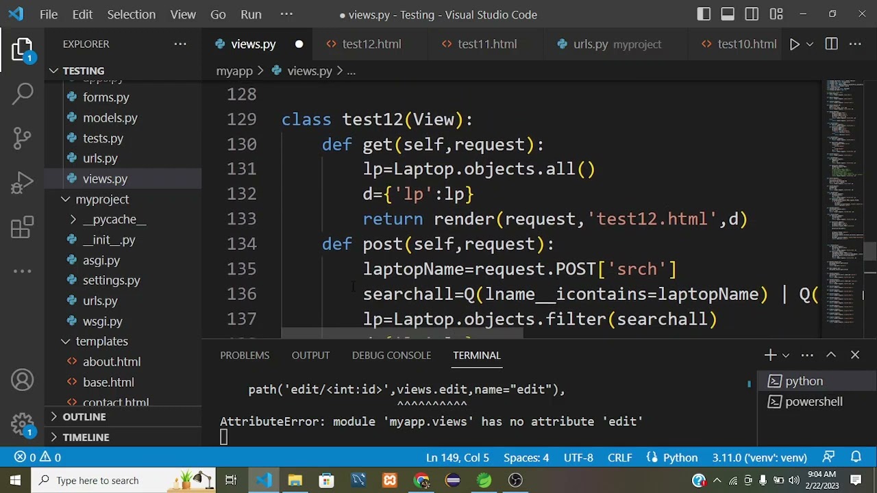 13. Django CRUD Tutorial &ndash; Update Operation with Example | Django ORM & Forms