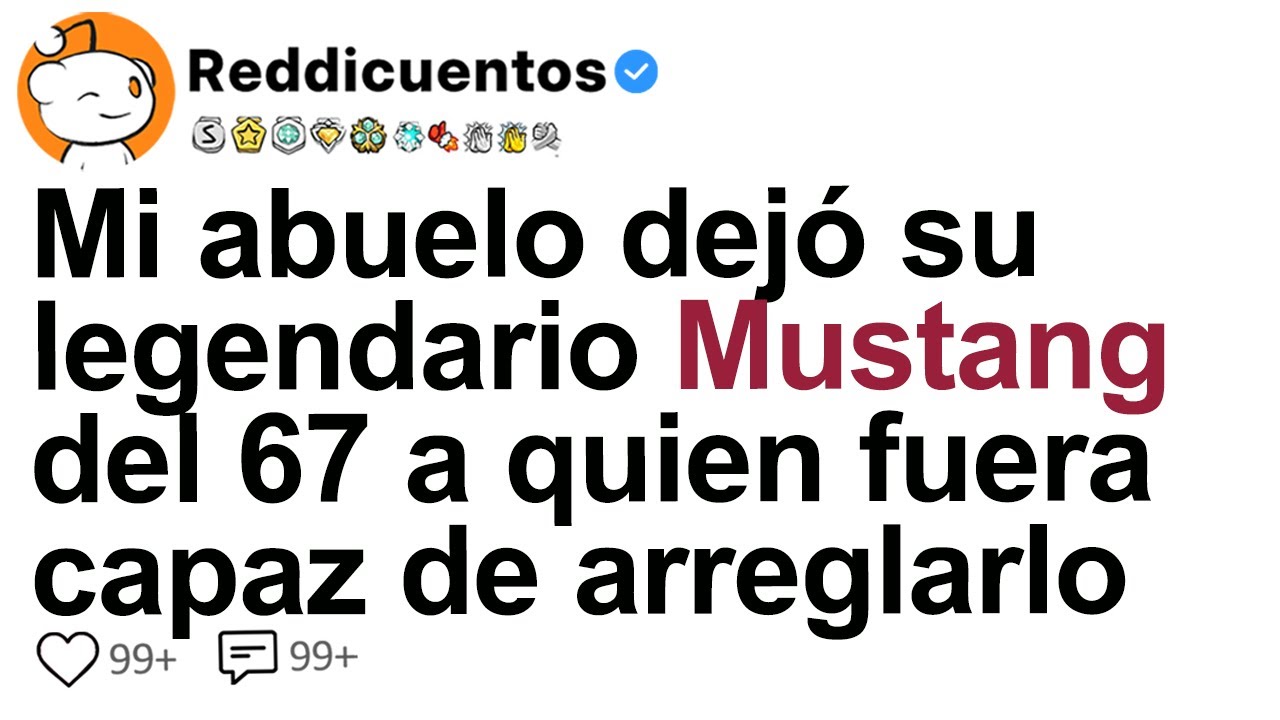 Mi Abuelo Dejó Su Legendario Mustang Del 67 A Quien Fuera Capaz De Arreglarlo, Y Mientras...
