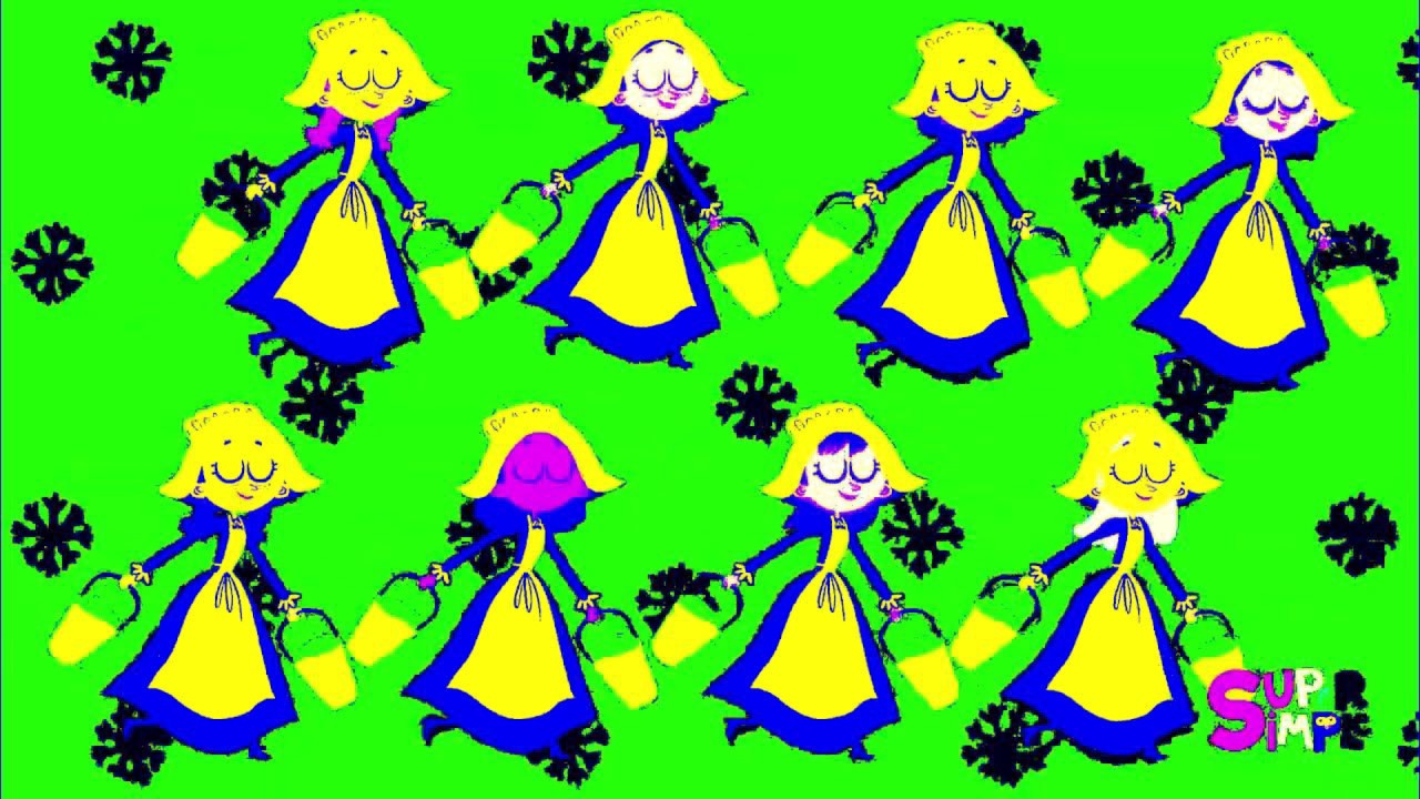 Super Simple Songs Counting Days Of Christmas Intro Logo Sponsored By Gamavision Csupo Effects