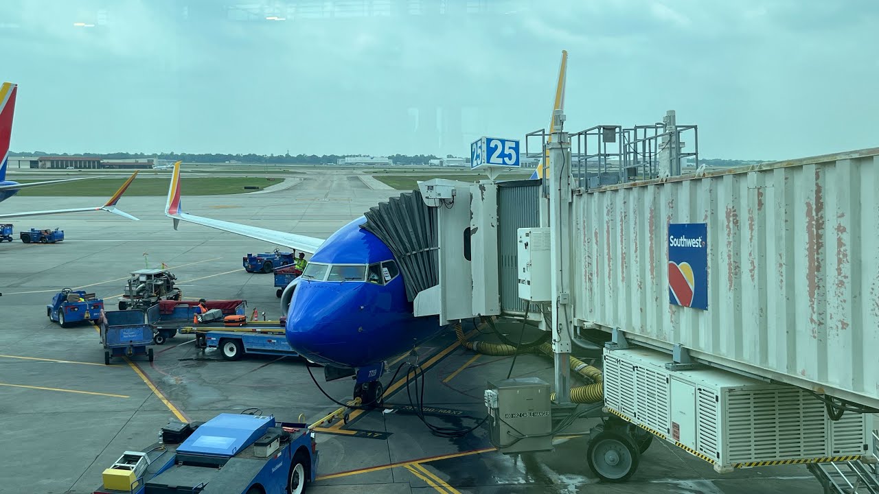 Southwest Airlines Full Flight: Columbus - Houston Hobby