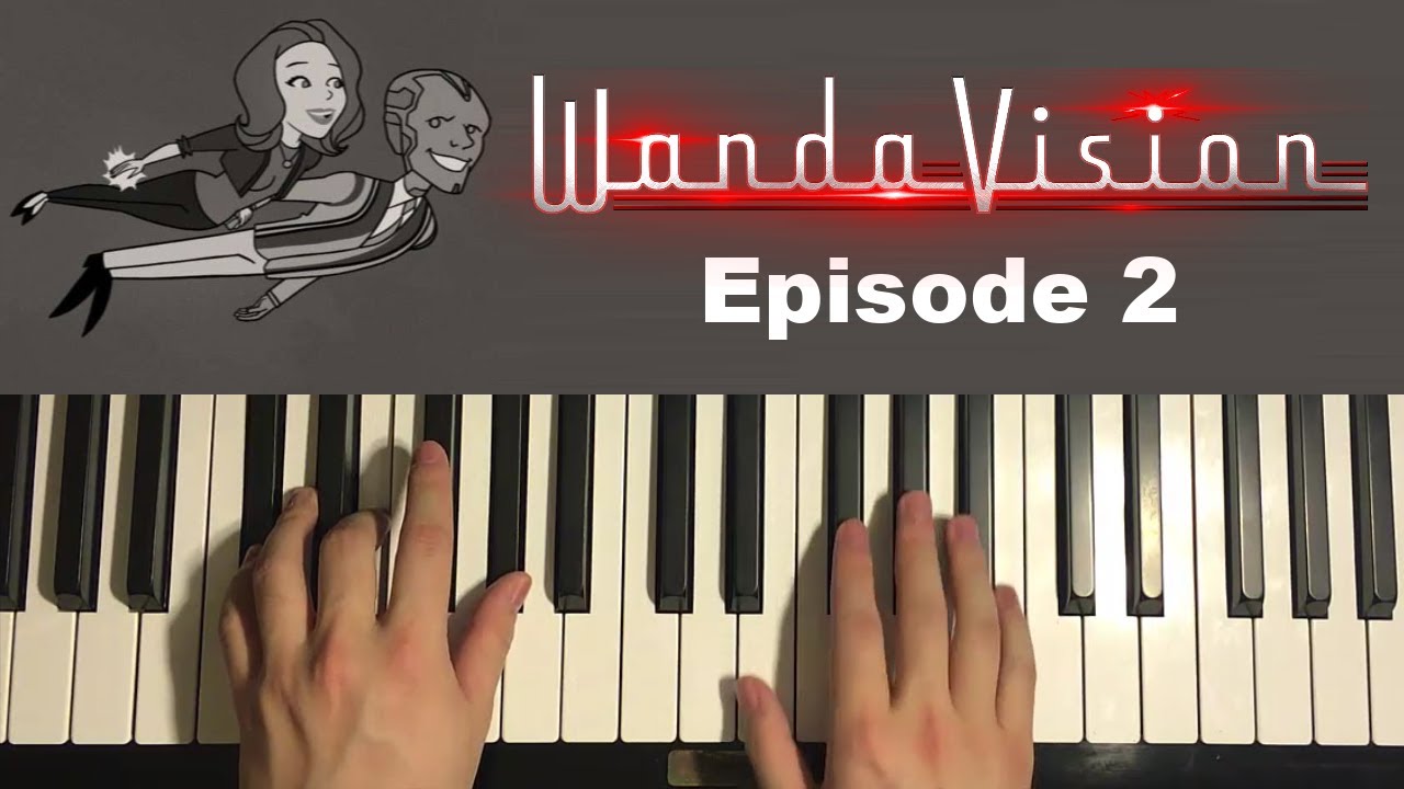 WandaVision - Intro Theme (Piano Tutorial Lesson) | Episode 2