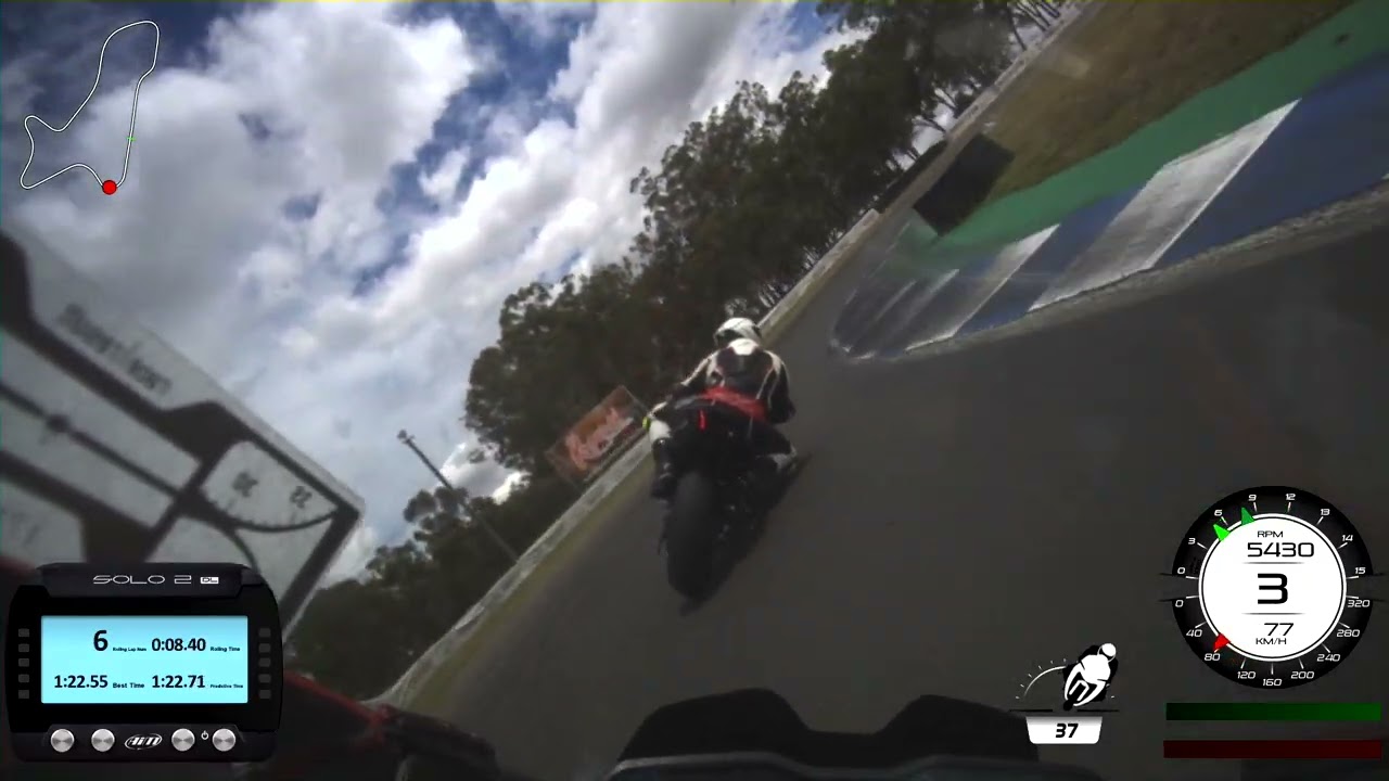 Morgan Park Trackday 18 March 2026. Excuse me Dylan I'm just going to park it in front of you!