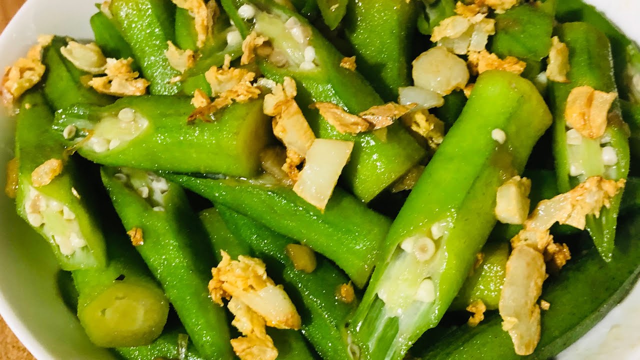 Bí Quyết Đậu Bắp Xào Tỏi Không Bị Nhớt, Không Phải Ai Cũng Biết. Stir-fried okra recipe with garlic