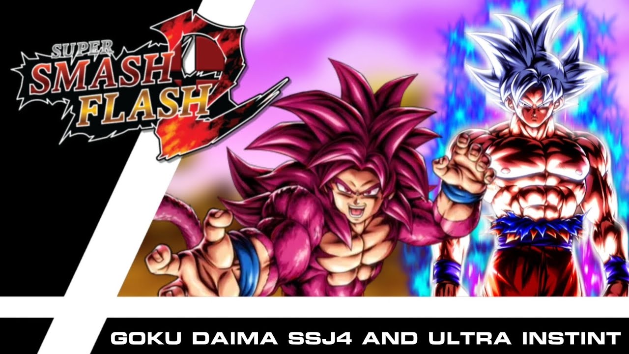 SSF2 MODS // GOKU RESPRITE  VS  ULTRA INSTINT // SHOWCASE _AMV BY: JACKER MODS AND REVA REZ