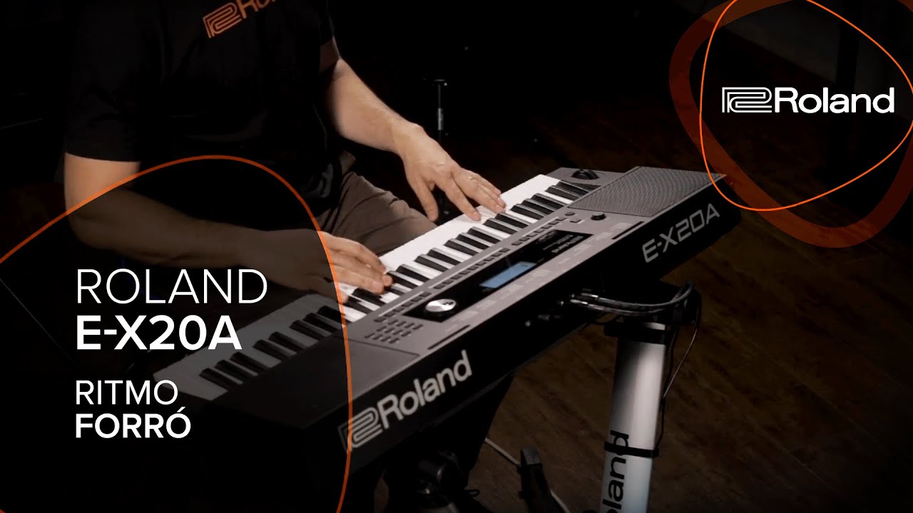 Roland E-X20A – Ritmo “Forró 2” - Demonstração