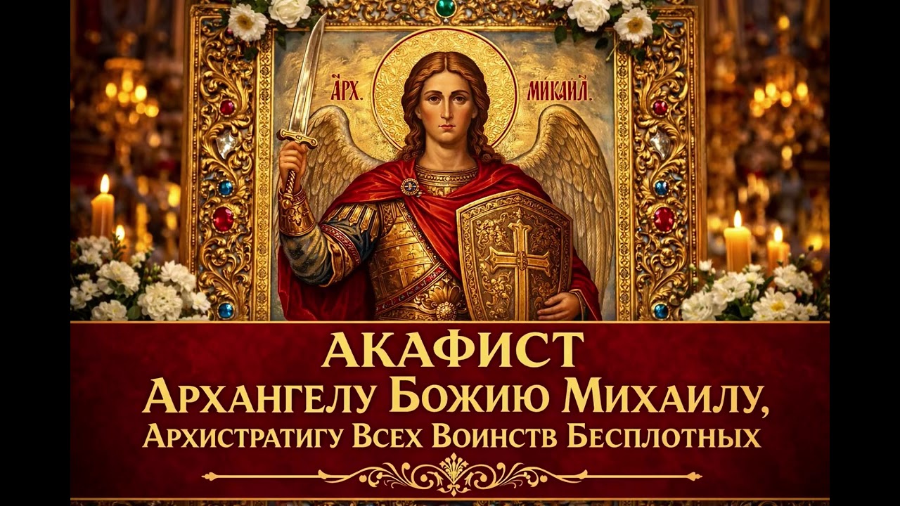 Акафист святому Архангелу Михаилу 🛡️☦️