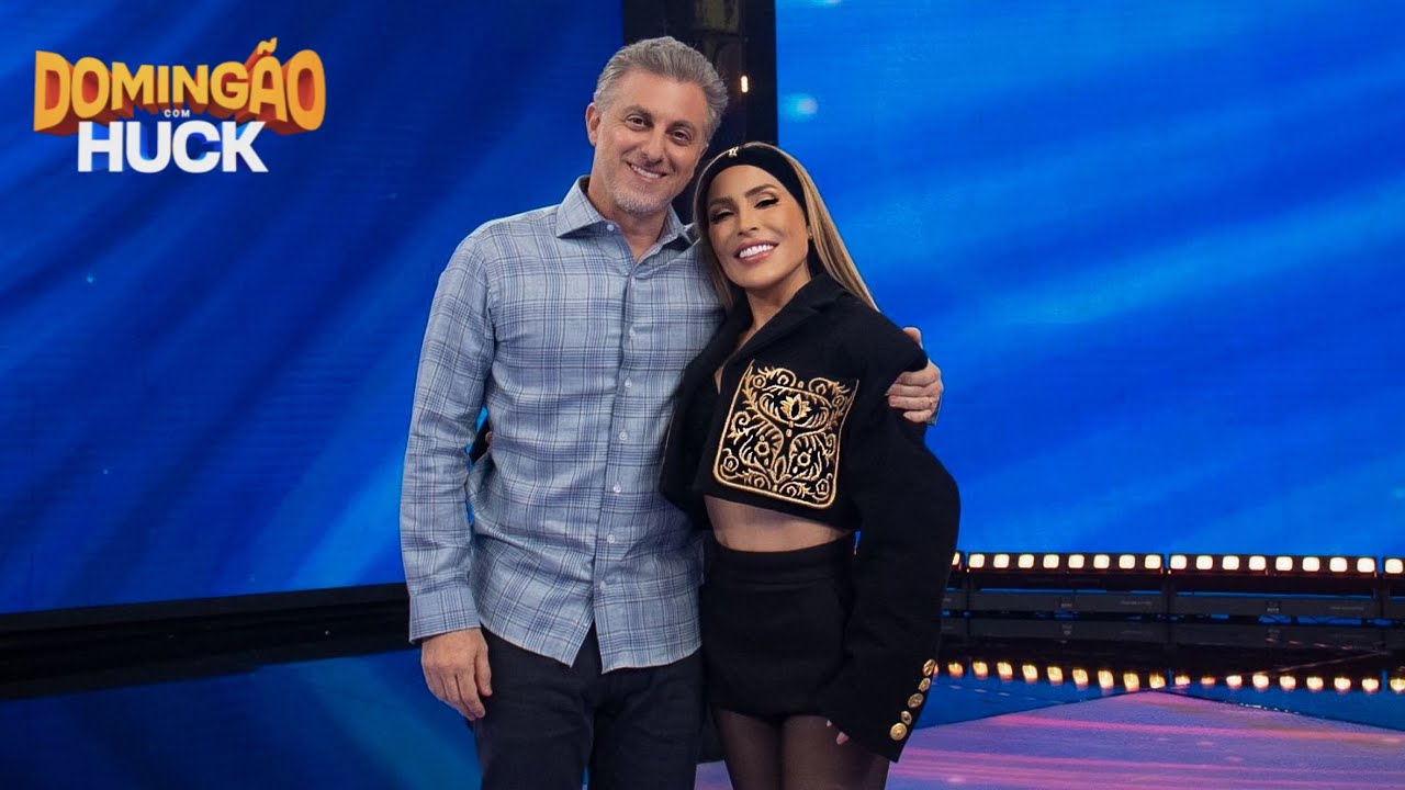 Manu Bahtidão no Domingão com Huck (COMPLETO)