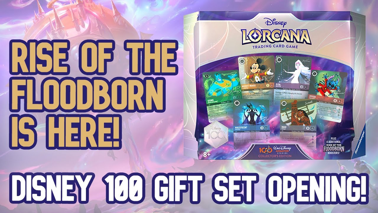 Открытие подарочного набора Disney Lorcana! Встречайте «Восстание потопорождённых»!