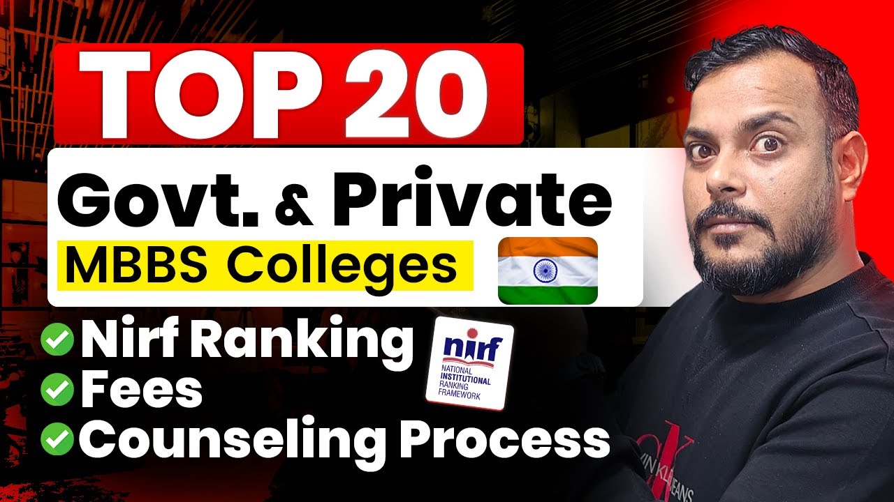 Top 20 MBBS Colleges in India with Fees | Top Govt, Private and Deemed Medical Colleges