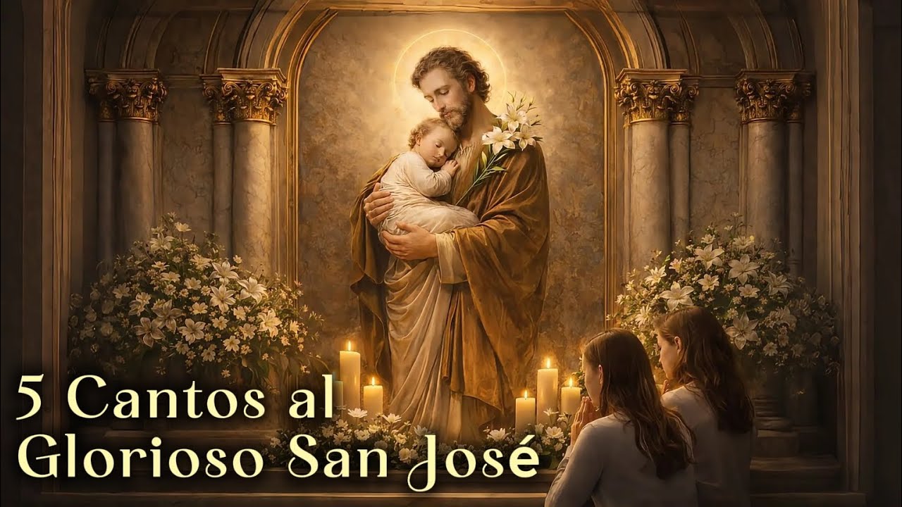 5 Cantos a SAN JOSE | Para Casos Difíciles, Protección y Trabajo
