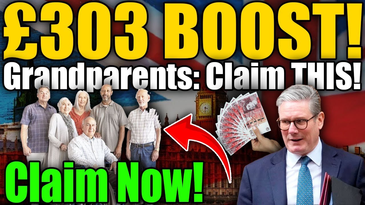 Grandparents Can Now Get &pound;303 Extra in Pension &ndash; Here&rsquo;s How to Claim It!