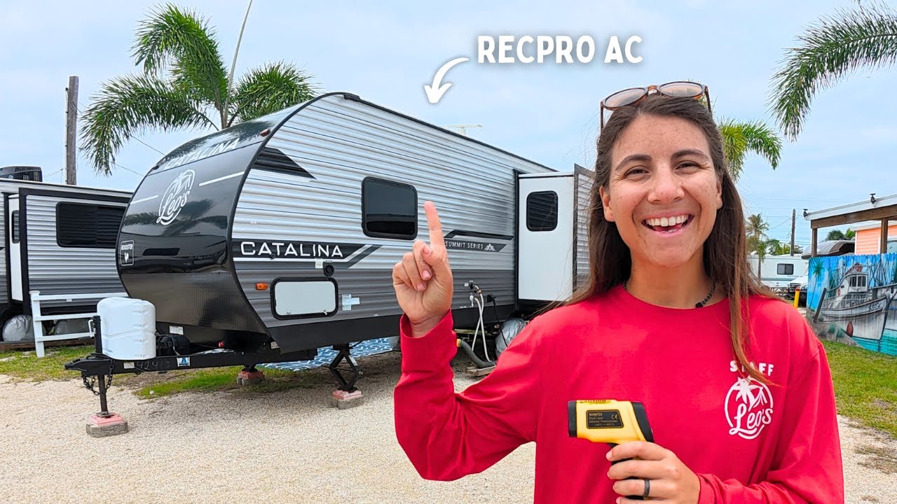 Installing a QUIET RV Air Conditioner (RecPro 15K Ducted AC)
