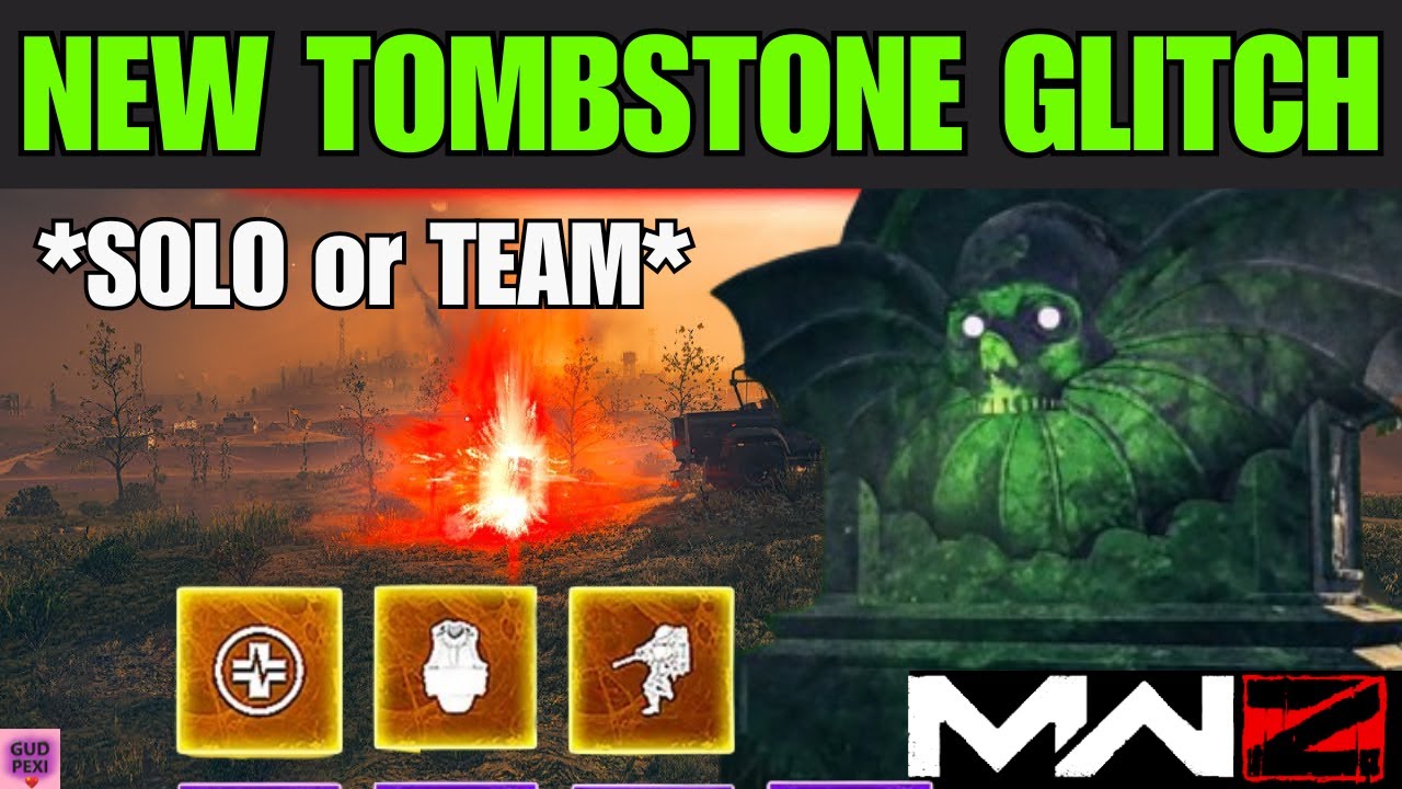 NEW MW3 TOMBSTONE DUPLICATION GLITCH! UNSTABLE RIFT GLITCH! MW3 ZOMBIES SOLO DUPLICATION GLITCH!