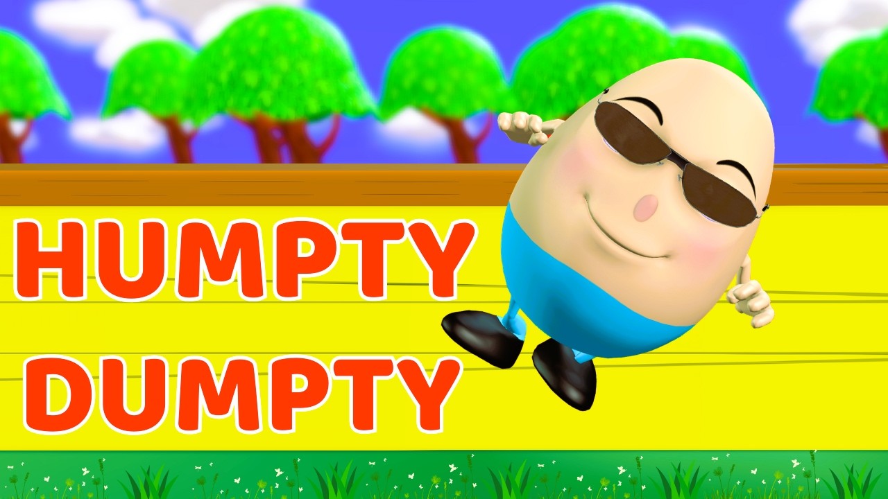 Humpty Dumpty | Nursery Rhyme Song for Kids | Happy Fun Toons