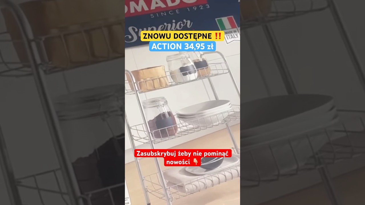 ✅ TEGO NIE BYŁO w ACTION ‼️ #action #actioncowartokupić #actionhaul  #przeglądp&oacute;łek #zakupy #hit