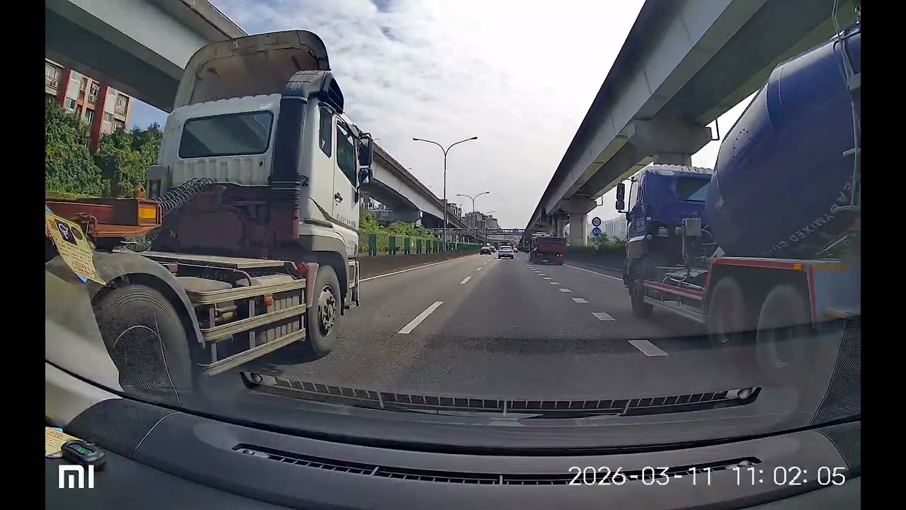 ［TOYOTA WISH］台北→建國高架道路→國道1號→台2線→微風東岸