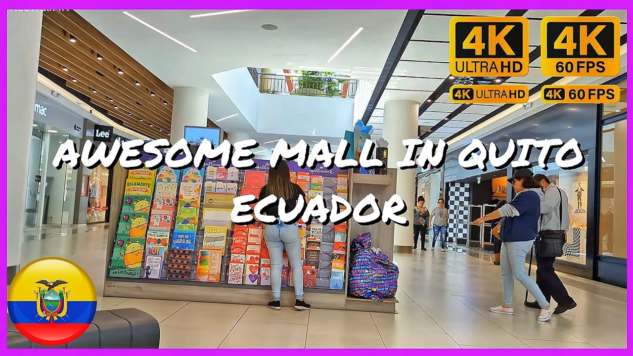 Mall El Jardín / Quito / Walk Tour 4K HDR 2023 🇪🇨
