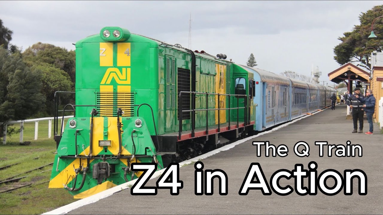 Z4 in Action on the Bellarine Railway | The Q Train!