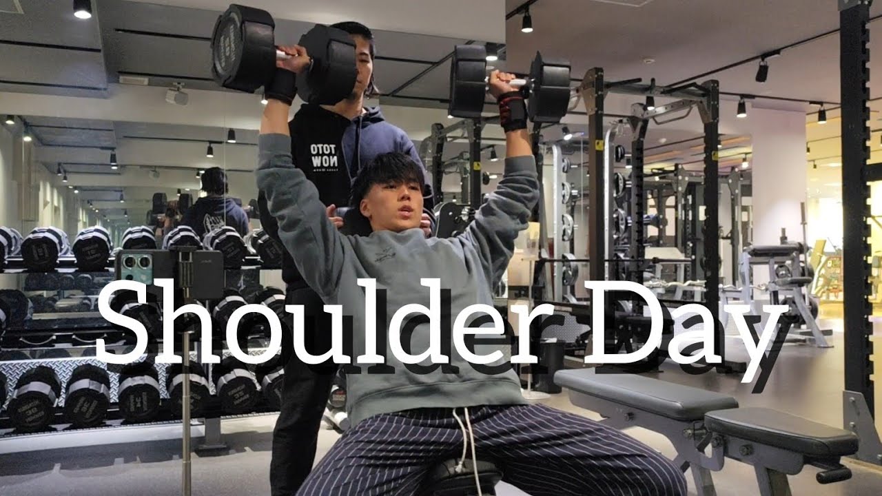 冬減量70【肩トレ】大会間近最強朝飯を紹介！