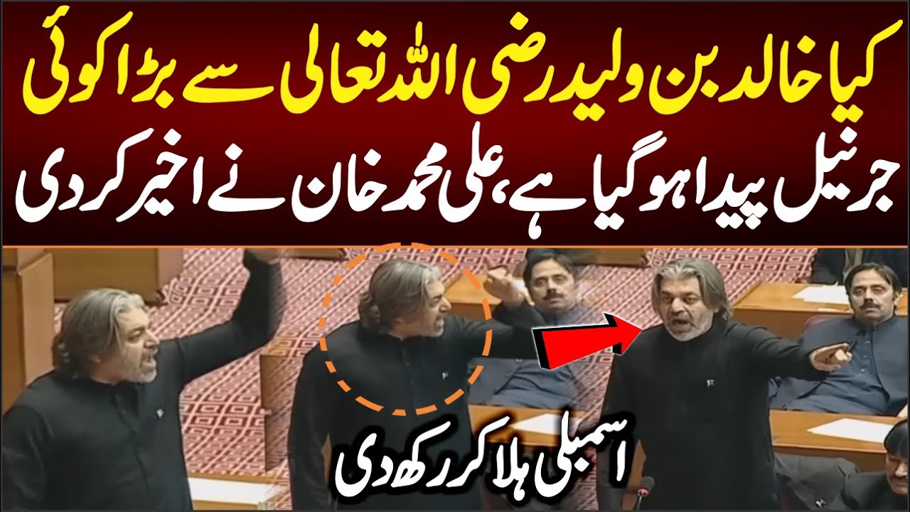 Ali Muhammad Khan Blasting Speech in National Assembly, Viral Speech of Assembly