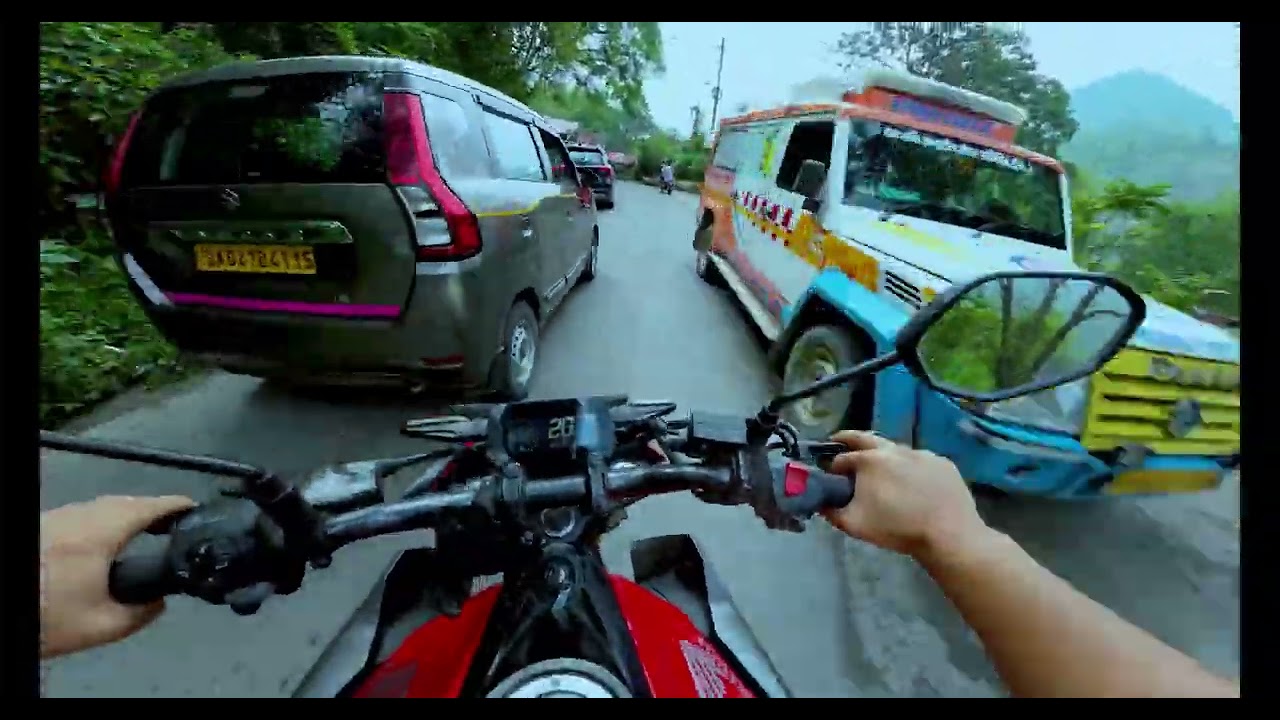 Escape from City | A Ride to Mountain | CB300F | Pure sound | POV | Adrenaline | Dji ACtion 2