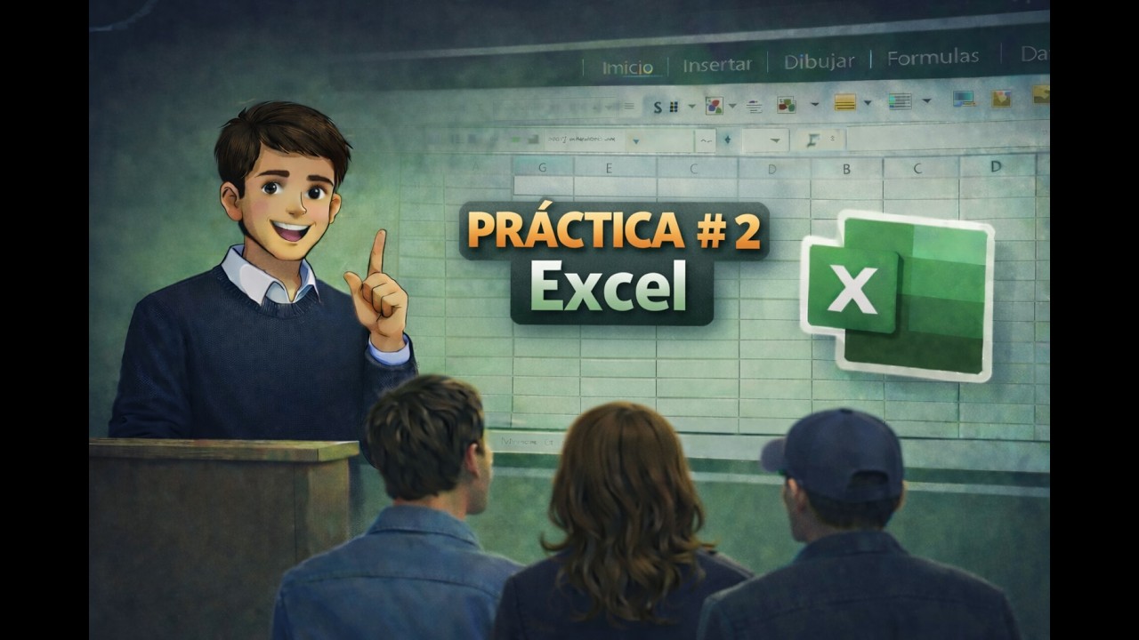 Curso de Excel Básico - Práctica # 2 | Ejercicio completo paso a paso