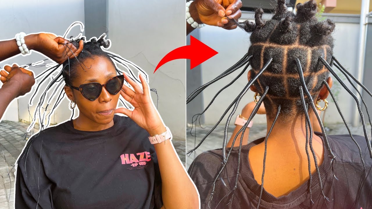WHAT AFRICAN THREADING DID TO MY HAIR 😱 | MY EXPERIENCE...