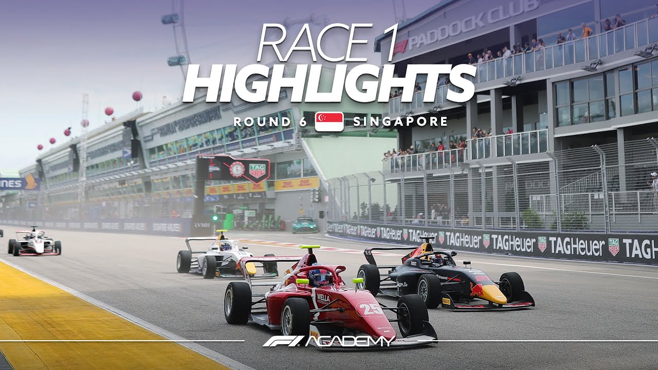 Race 1 Highlights | Singapore 2025 | F1 Academy