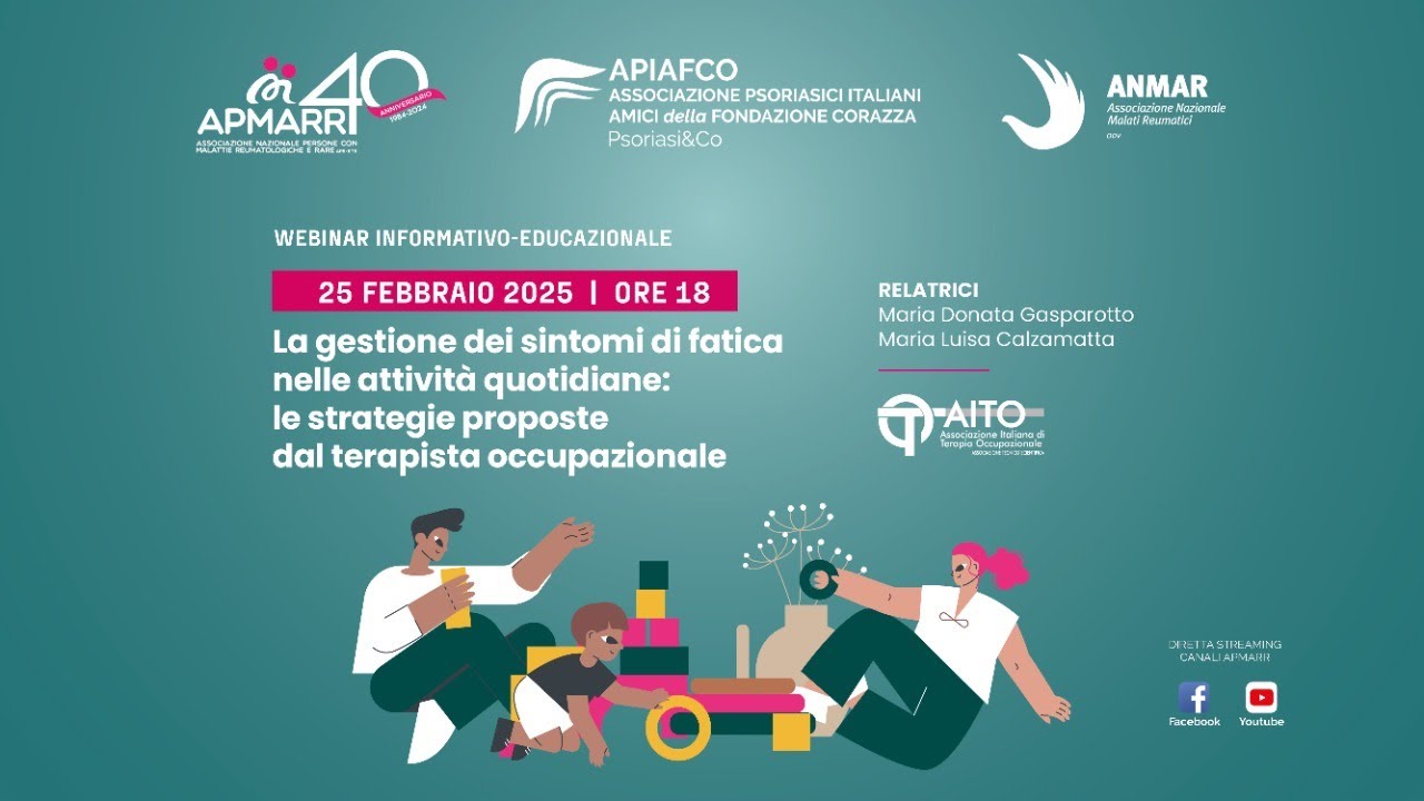 La gestione dei sintomi di fatica nelle attività quotidiane: le strategie proposte dal T.O.