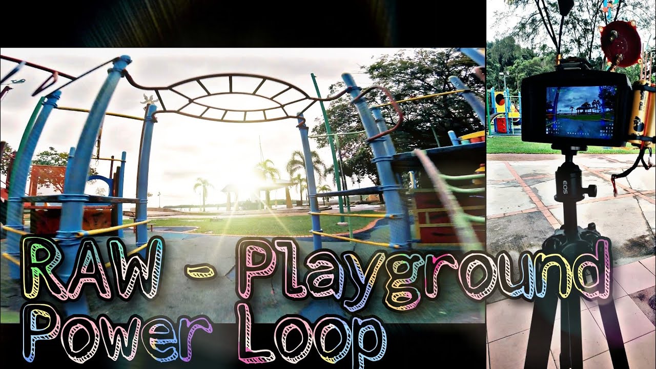 RAW Tight space - playground. Wife request power loop 🤷🥴
