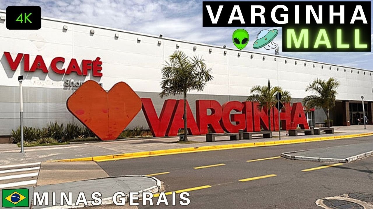 🇧🇷 Walking Varginha Via Café Shopping Center | Minas Gerais【 4K 】⁶⁰