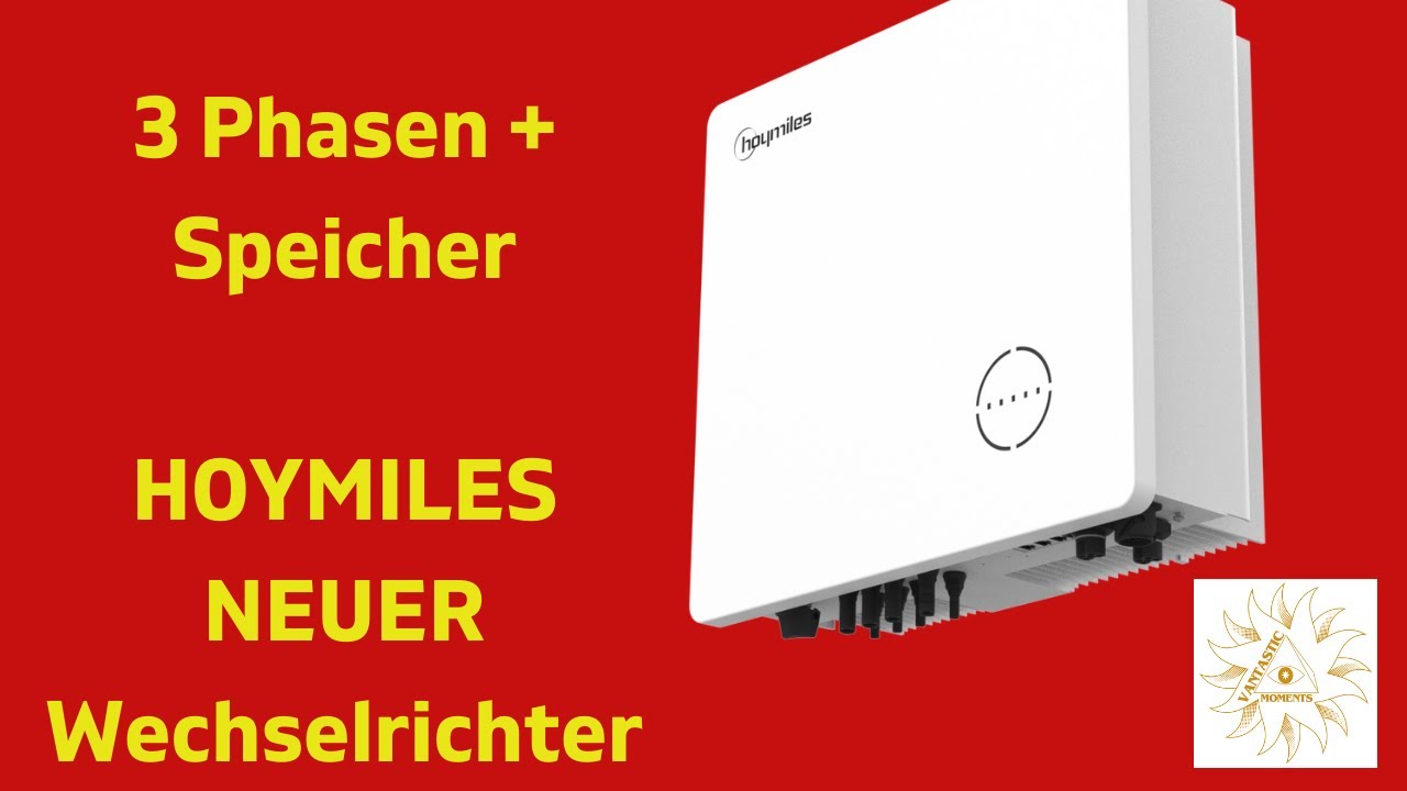 Hoymiles neuer 3 Phasen Wechselrichter HYT 12 kw