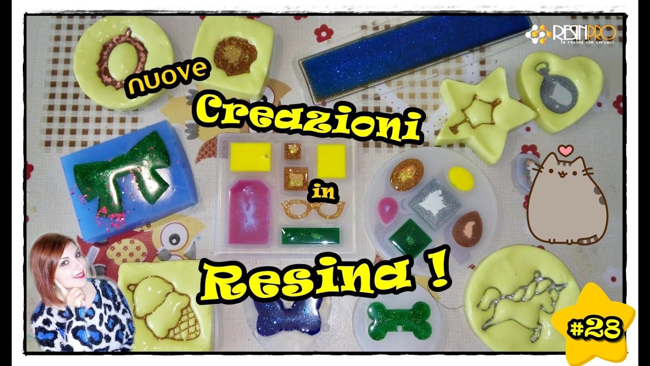 🌷 Guardiamo insieme le CREAZIONI IN RESINA nei NUOVISSIMI STAMPI! #28 🎨 C &bull; Art