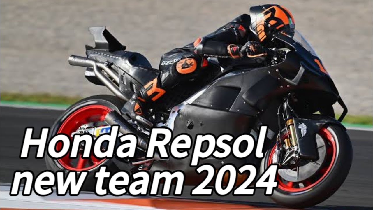 Honda Repsol recruit new team for the 2024 MotoGP season | LUCA MARINI