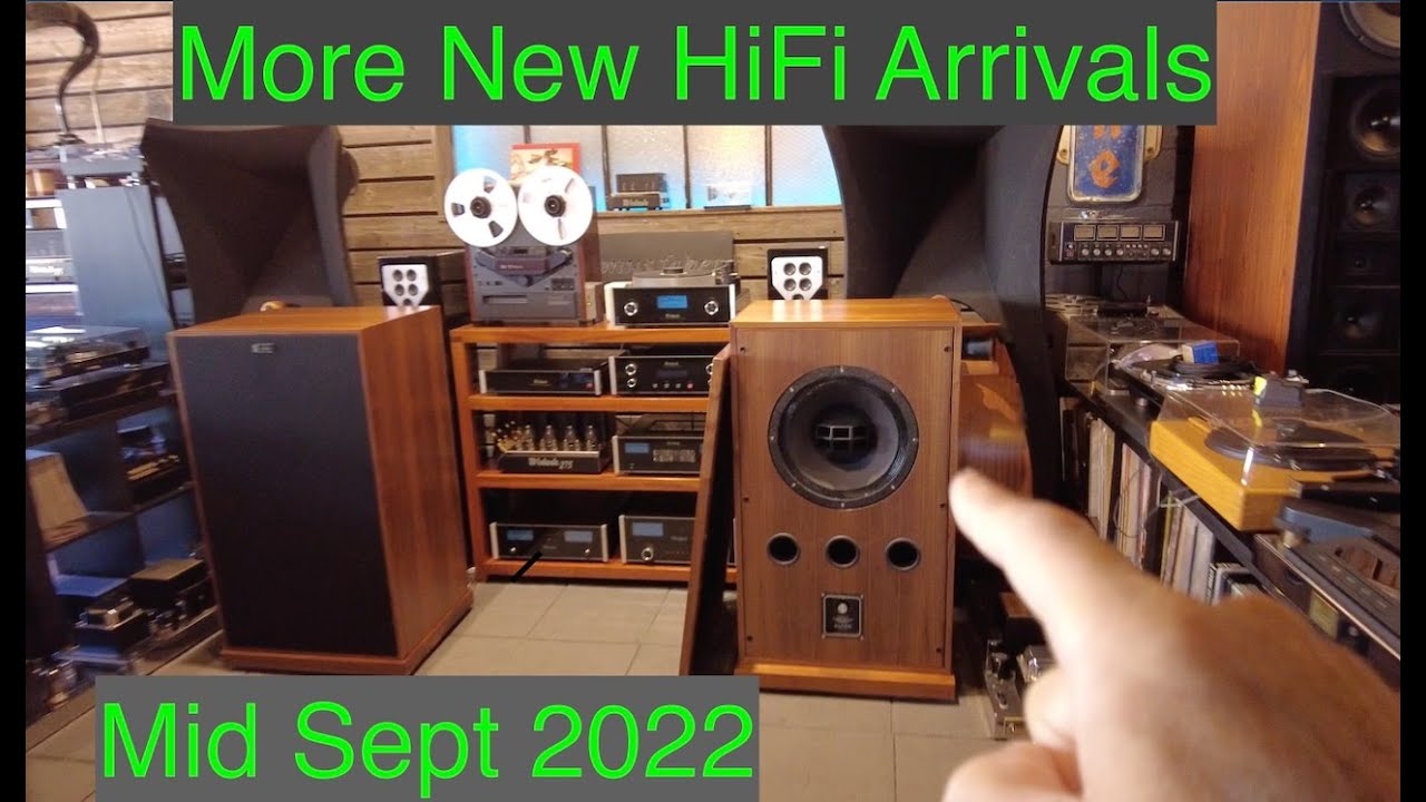 More HiFi Arrivals, Mid Sept, Bryston, McIntosh, Tannoy, Altec