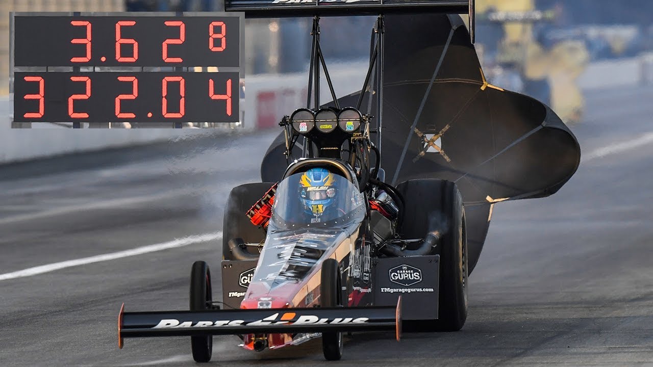 Clay Millican makes the QUICKEST pass in NHRA history