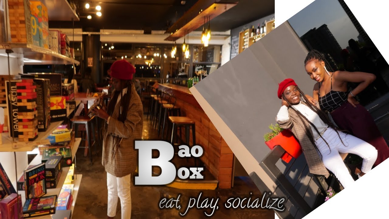 Where to eat, play board games and socialise in Nairobi, Kenya. Baobox mini tour. #nairobifunplaces