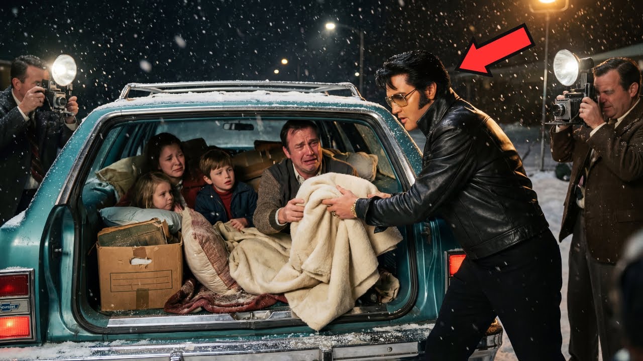 Elvis Presley Saw a Family SLEEPING in Their Car — What He Did Made Them Homeowners FAST