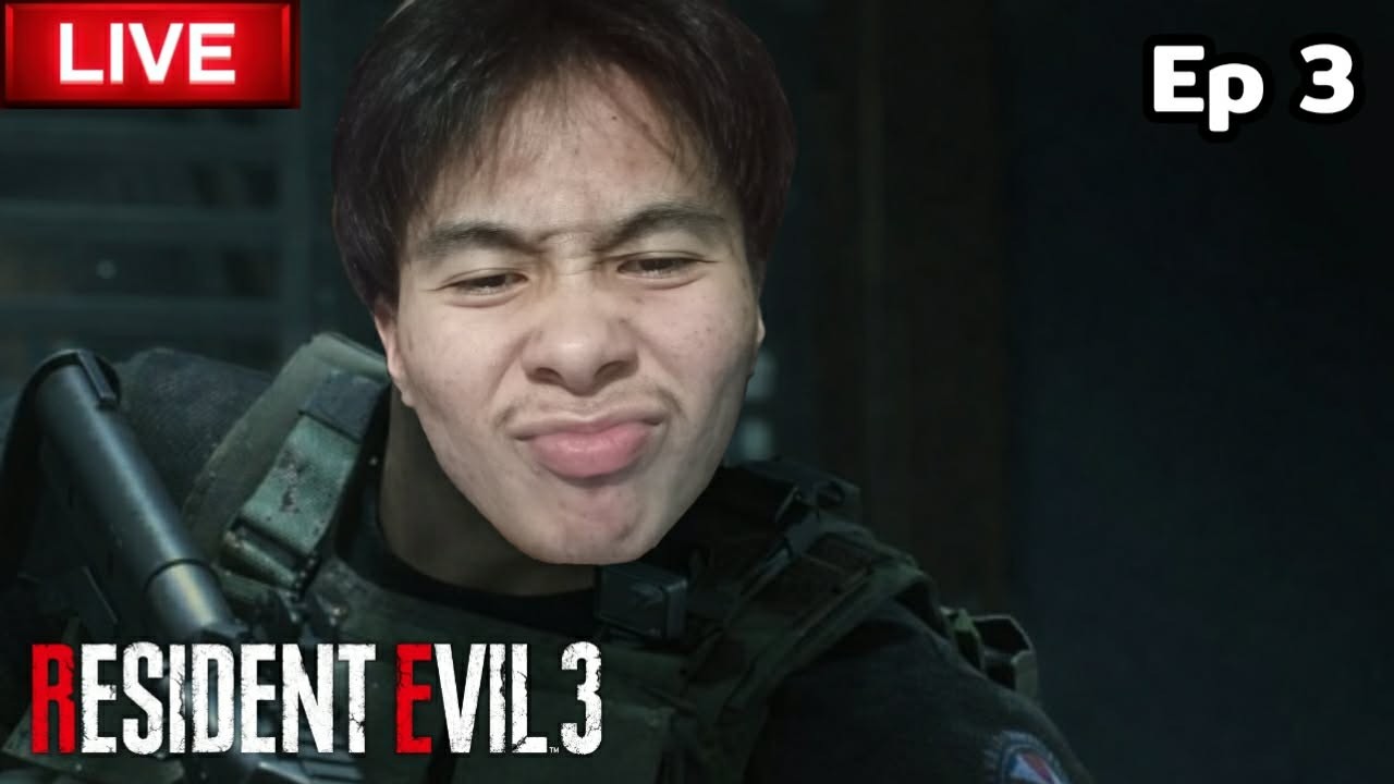 LIVE : พี่หัวฟู สุดหล่อลื่น | Resident Evil 3 Remake | Ep 3
