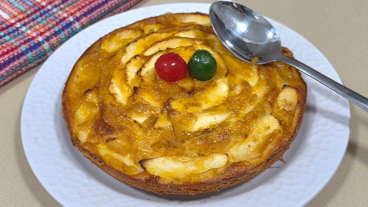 🍎Tarta rápida de manzana 🍏 de las 4 cucharas 🥄// BEATRIZ COCINA 