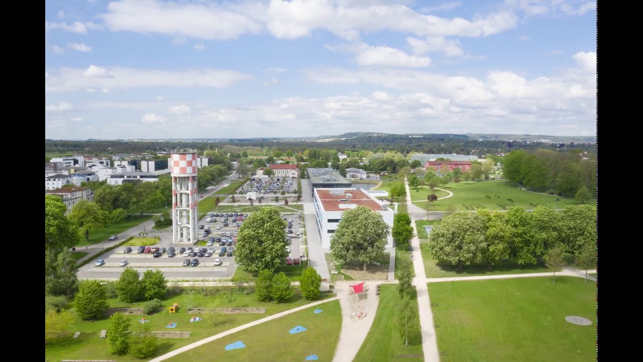 Flight over the HNU Campus  - Hyperlapse