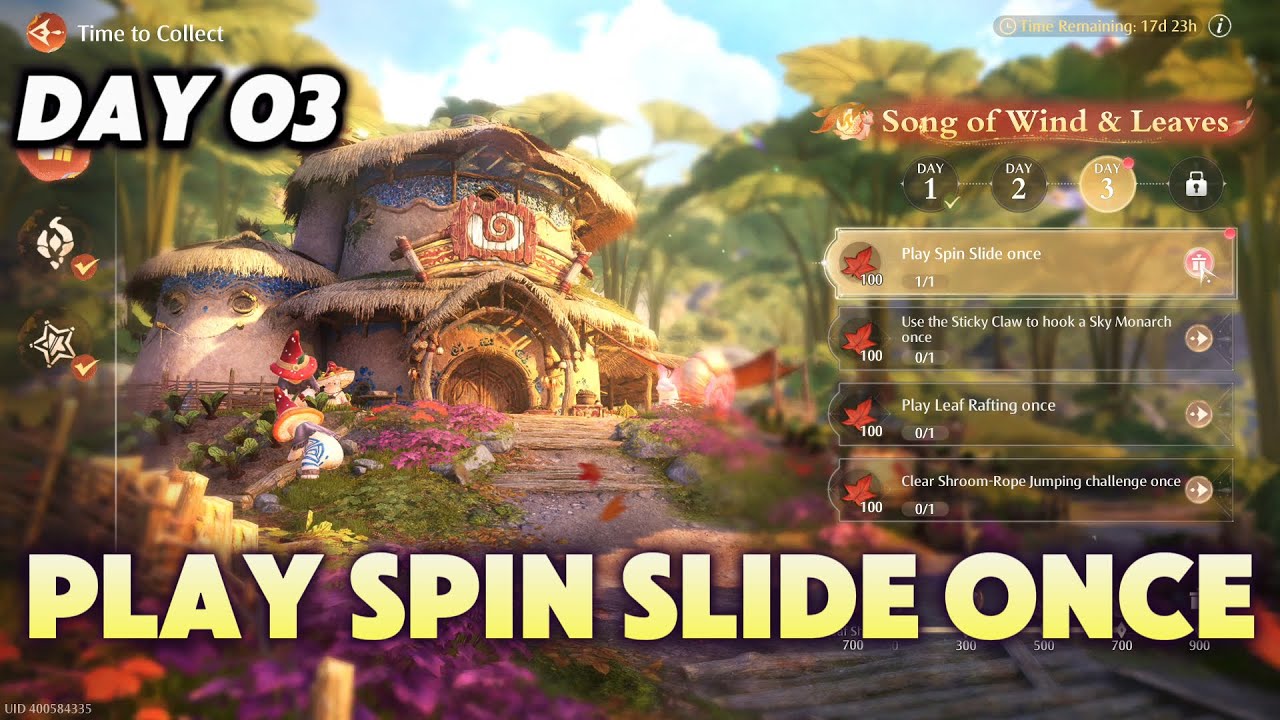 Играйте в Spin Slide Once | Infinity Nikki