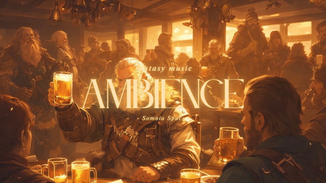 1 Hour Tavern Music Ambience — Medieval Fantasy Background for DnD, RPG & Relaxation