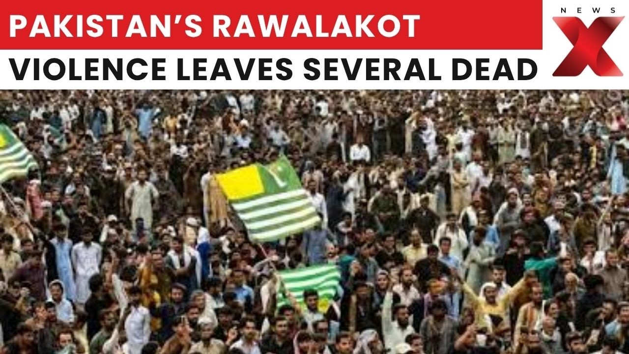 Violent Protests Intensify In PoK: Protests, Gunfire And Election Violence Grips Rawalakot